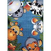 Дитячий килим 1,20*1,70 з тваринками Kolibri 11058/180