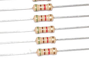 Резистор 5.1 кОм ±5% 0.5Вт вивідний