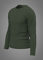 Лонгслів утеплений (олива, довгий рукав)