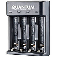 Зарядний пристрій Quantum QM-BC1040 для Ni-MH/Ni-CD 1.2V аккум. AA/AAA 4-slot (USB)