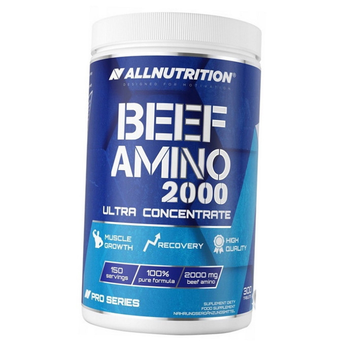 Яловичі комплексні амінокислоти Beef Amino 2000 300 таблеток, фото 1