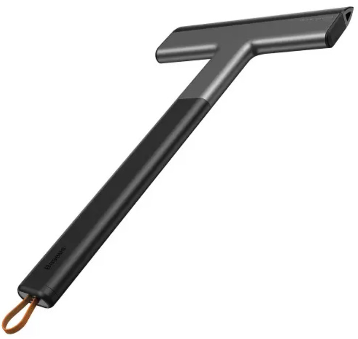 Автомобільний скребок для снігу та льоду BASEUS Quick Clean Car Ice Scraper Black CRQU-01