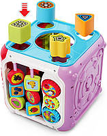 Интерактивный развивающий куб сортер VTech Sort and Discovery Activity Cube