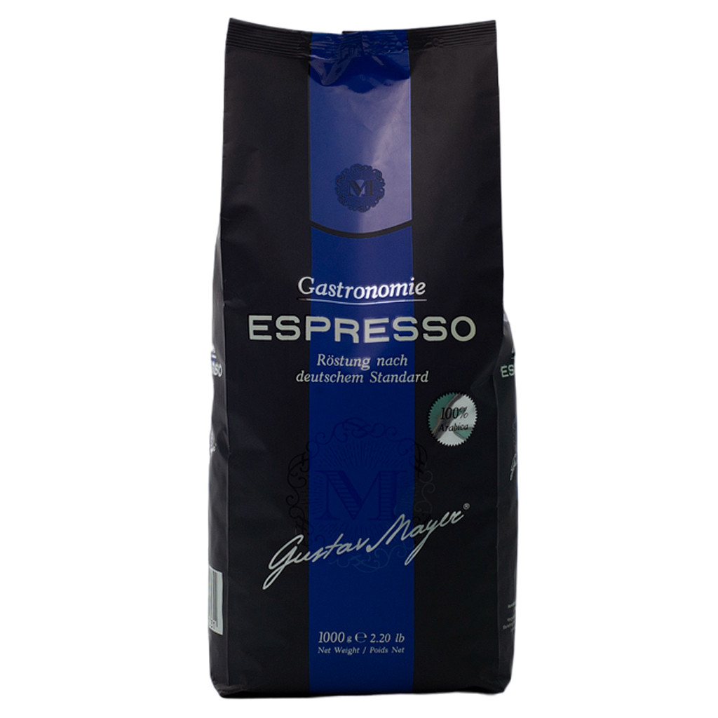 Кава в зернах Gustav Mayer Espresso 1 кг