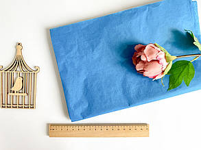 Папір тишью Блакитний (уп.10 шт.) Китай