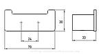 Подвійний гачок для рушників Німеччина Emco Loft 0575 001 02, фото 3