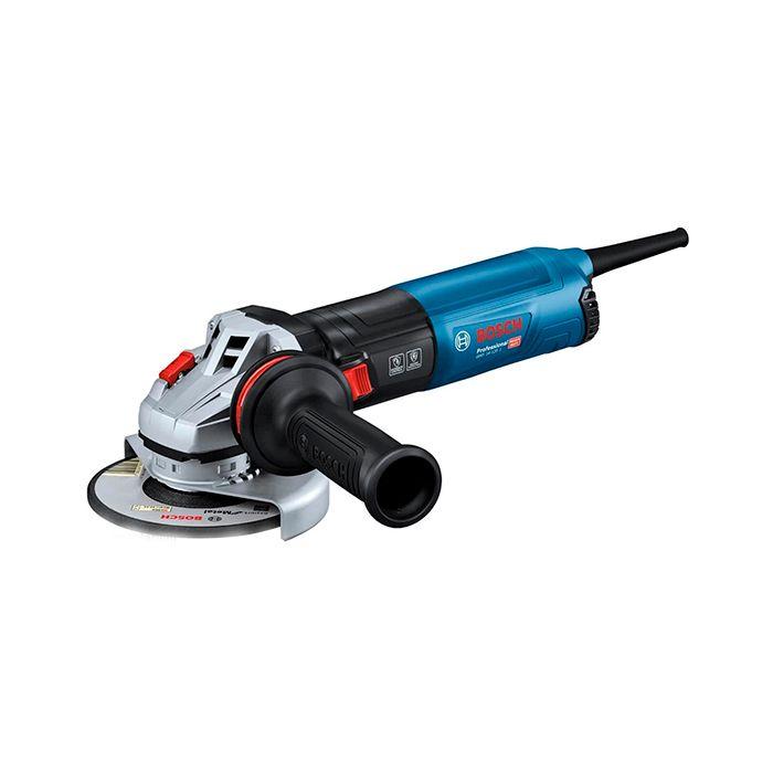 Кутова шліфмашина Bosch Professional GWS 17-125 S з регулюванням, антивібраційною рукояткою та пиловим, фото 1