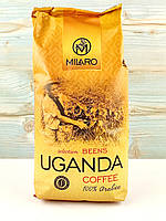 Кава зернова Milaro Uganda 100% Arabica 1кг Іспанія