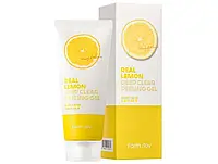 Пилинг-гель для лица с экстрактом лимона FarmStay Real Lemon Deep Clear Peeling Gel, 100мл