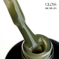 Кольорова база GLOSS Color Base Gel Michigan, 11 мл