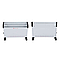 Енергозберігаючий обігрівач 2000 Вт, Domotec Heater MS 5904 / Електрообігрівач / Обігрівач конвекторний, фото 8