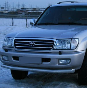 Кенгурник одинарний вус на Lexus LX (1998-2007) Лексус ЛХ