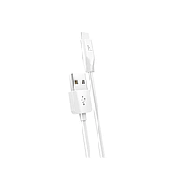 Кабель HOCO USB Type-C 3A 1m White (X1)