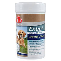 Витамины 8in1 Excel «Brewers Yeast» для собак и кошек, пивные дрожжи с чесноком, 140 шт (79864)