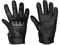 Шкіряні рукавичкиMIL-TEC Black