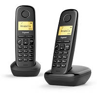 Радiотелефон DECT Gigaset A170 DUO Black (L36852H2802S301)