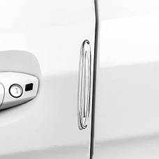 Захисні смужки накладки для автомобіля Baseus Streamlined car door bumper strip CRFZT-02 4шт Прозорий, фото 3