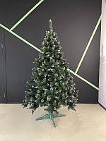 Елітна із шишками ялинка зелена штучна 1.8м