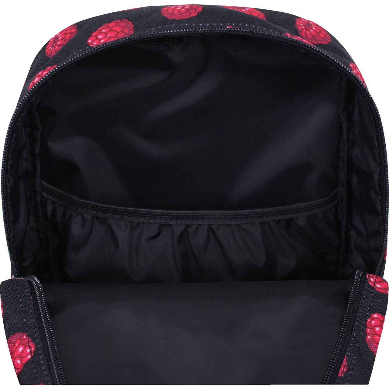 Трендовый школьный черный рюкзак для девочки подростка, Стильный портфель с ярким принтом для старшеклассника - фото 2 - id-p1925461496