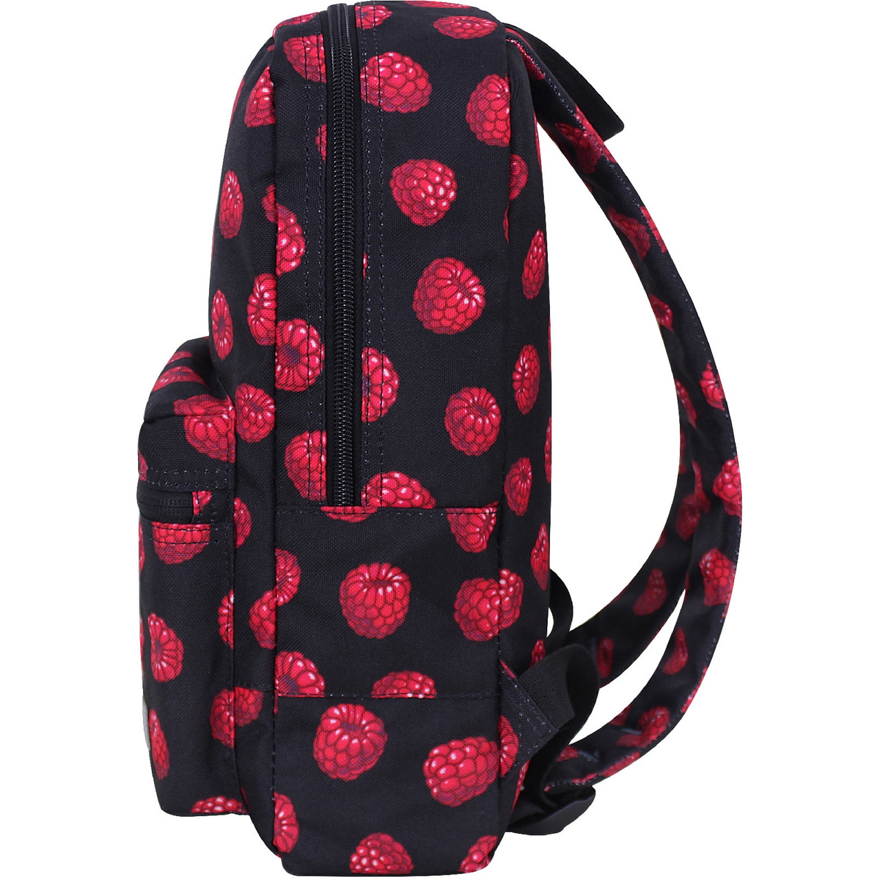 Трендовый школьный черный рюкзак для девочки подростка, Стильный портфель с ярким принтом для старшеклассника - фото 5 - id-p1925461496