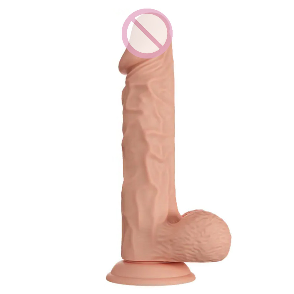 Фалоїмітатор реалістичний із мошок - Beautiful Encounter Buraq Dildo Flesh