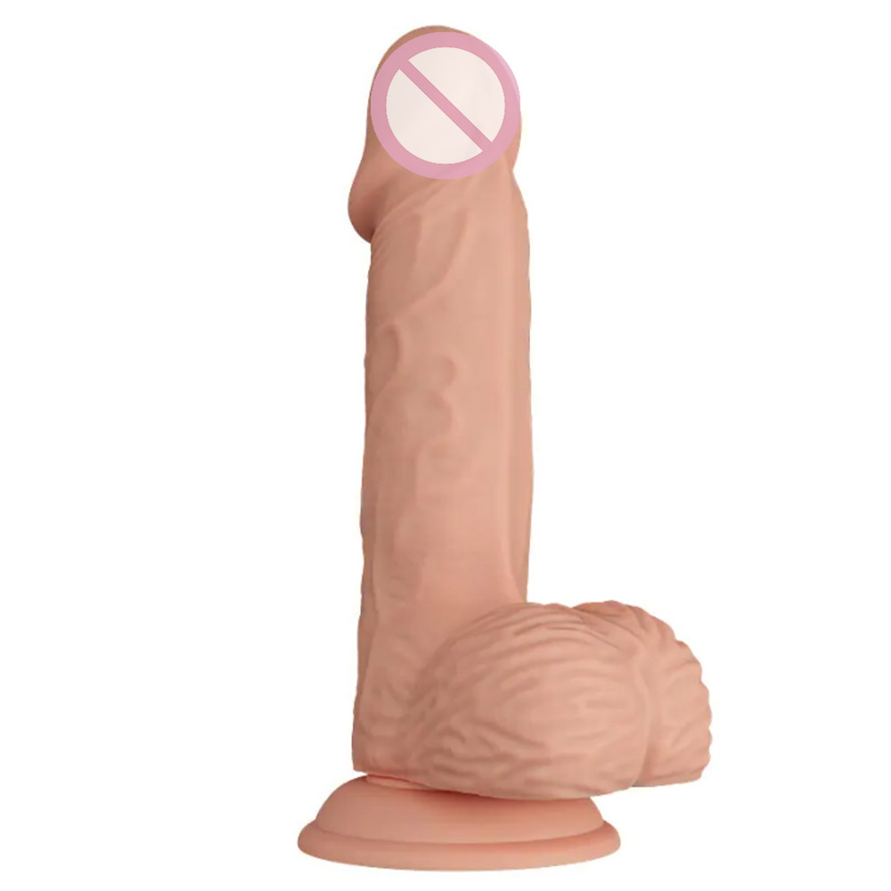 Фалоїмітатор реалістичний із мошокою — Beautiful Encounter Dildo Flesh