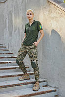 Камуфляжная женская тактическая форма ВСУ Pixel, Военный костюм комплект для девушек пиксель M