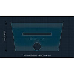 Захисне гібридне скло на клімат-контроль 8.8" 9H PORSCHE CAYENNE 2023 -