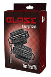 Наручники чорного кольору Dream Toys BLAZE HANDCUFF DIAMOND BLACK Кайф, фото 2