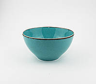 Тарілка глибока для рідких страв чи салатів 550мл Porland Seasons Turquoise 14см 363914