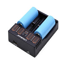 Зарядний пристрій з функцією PowerBank, LiitoKala Lii-402 універсальний, Li-Ion, Ni-Mh, Ni-Cd, фото 5