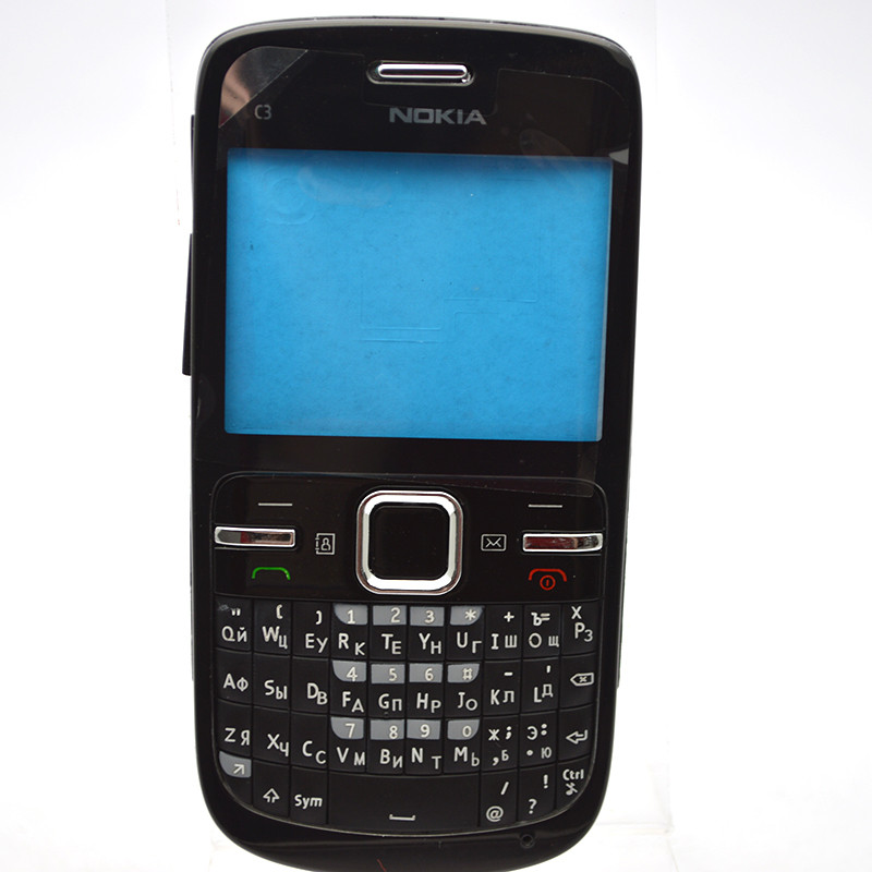 Корпус Nokia C3  Black АА клас, фото 1