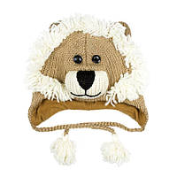 Шапка с ушками Kathmandu Animals Leo One Size Коричневый (23064) DS, код: 1483084