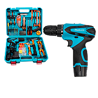 Шуруповерт Makita DF330DWE 12 V 2Ah в кейсе с набором инструментов ( мультитулс )