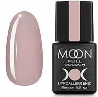 Гель-лак Moon Full Spring - Summer №601 бежево-розовый нежный, эмаль, 8 мл.