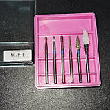 Набір насадок для фрезера у тубусі № 9-1, фото 2