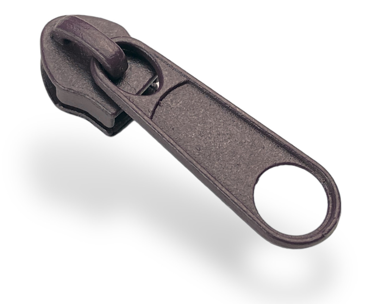 Бігунок для спіральної блискавки No5 (сумковий) колір коричневий, фото 1