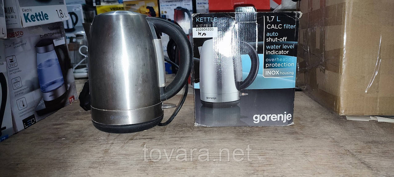 Електричний чайник Gorenje K 17 FE II No 232604203