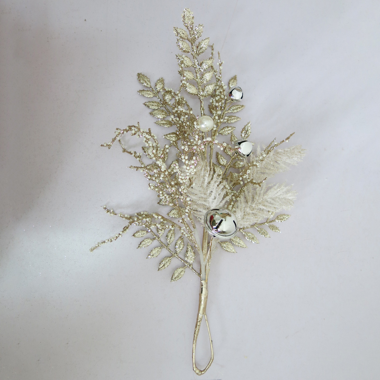 Гілка декоративна Yes!Fun золота, 43 см, фото 1