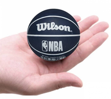 Мінім'яч баскетбольний Wilson NBA Dribbler New Orleans Pelicans