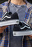 Vans Old Skool Platform чорно білі кеди на високій підошві, фото 8