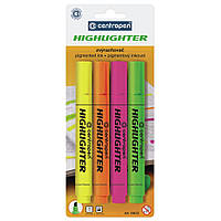 Набор маркеров Centropen Fax 8852 1-4,6 мм, chisel tip, SET 4colors (BLister) (8852/4/BL) - Топ Продаж!