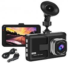 Автомобільний відеореєстратор T626 FULL HD 1080 Чорний, фото 4