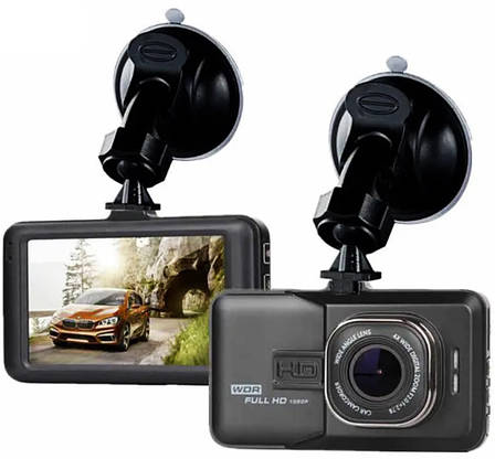 Автомобільний відеореєстратор T626 FULL HD 1080 Чорний, фото 1