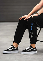 Жіночі Чорно білі кеди кросівки на високій підошві Vans Old Skool Platform, фото 4