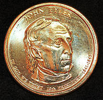 Монета США 1 долар 2009 р. 10-й Президент Джон Тайлер