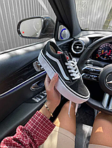 Кросівки Чорно білі кеди на високій підошві Vans Old Skool Platform, фото 3