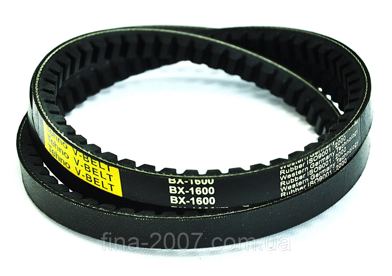 Ремінь В(Б)-1600 зубчастий / BX-1600