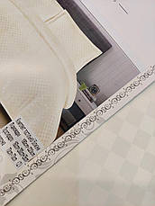 Постільна білизна Koloco Kube простирадло на гумці — крем, фото 3