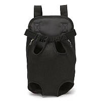 Дихаючий рюкзак для собак розмір М Чорний